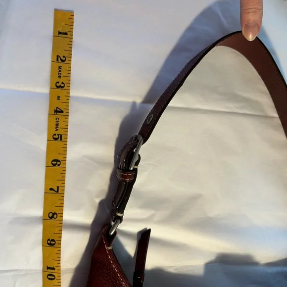 Coach Vintage Hampton Mosaic Berry Patchwork Suede Leather Shoulder Bag - Picture 13 of 16